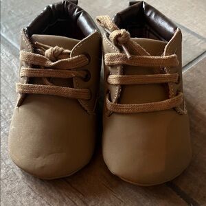 Tan Kids Shoes